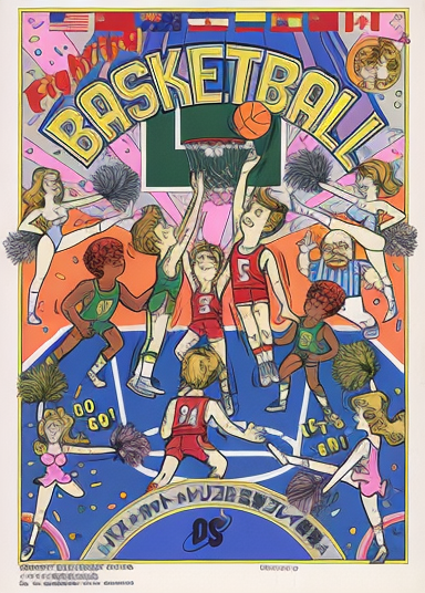 Fighting Basketball