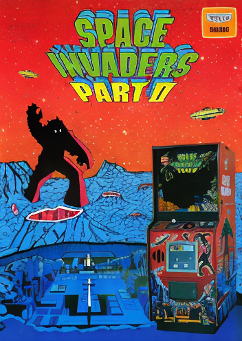 Space Invaders Part II (Taito, bigger ROMs)