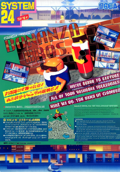 Bonanza Bros (US, Floppy DS3-5000-07d? Based)