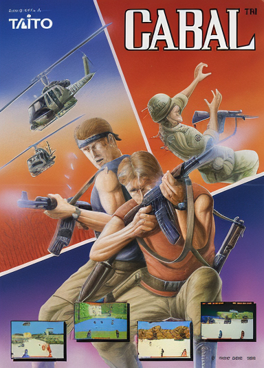 Cabal (World, Joystick)