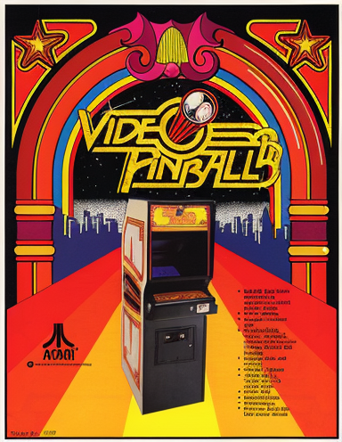 Video Pinball (16 PROMs version)