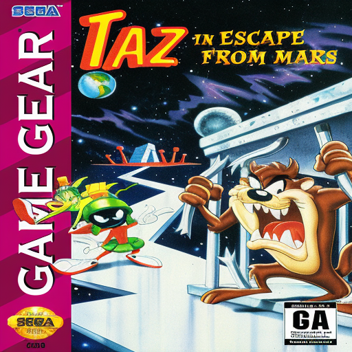 Taz in Escape from Mars