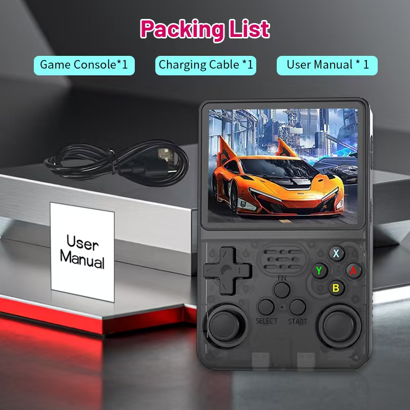 R36s Handheld Retro Game Console 3.5” IPS Screen 20000+ Games - Image 7