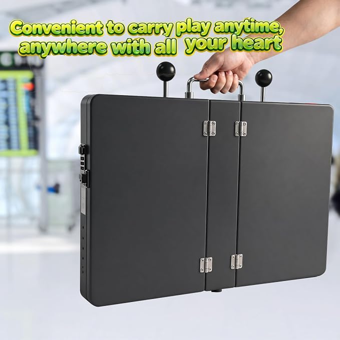 Portable Standalone Retro Game Console 14-Inchx2 Dual Screen 30000+ Classic Games Upgraded with Build-in Wifi - Image 3